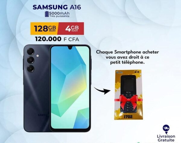 SAMSUNG A16 4GB + 128GB