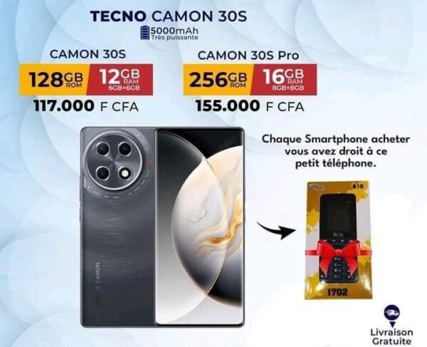 TECNO CAMON 30S 12GB + 128GB