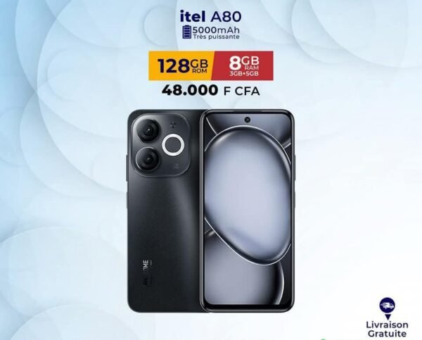 ITEL A80 8GB + 128 GB